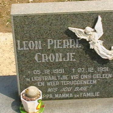 CRONJE Leon-Pierre 1991-1991
