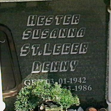 DENNY Hester Susanna St. Leger 1942-1986