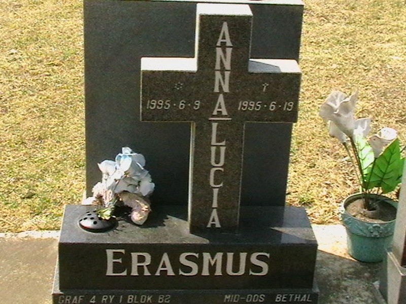 ERASMUS Anna Lucia 1995-1995