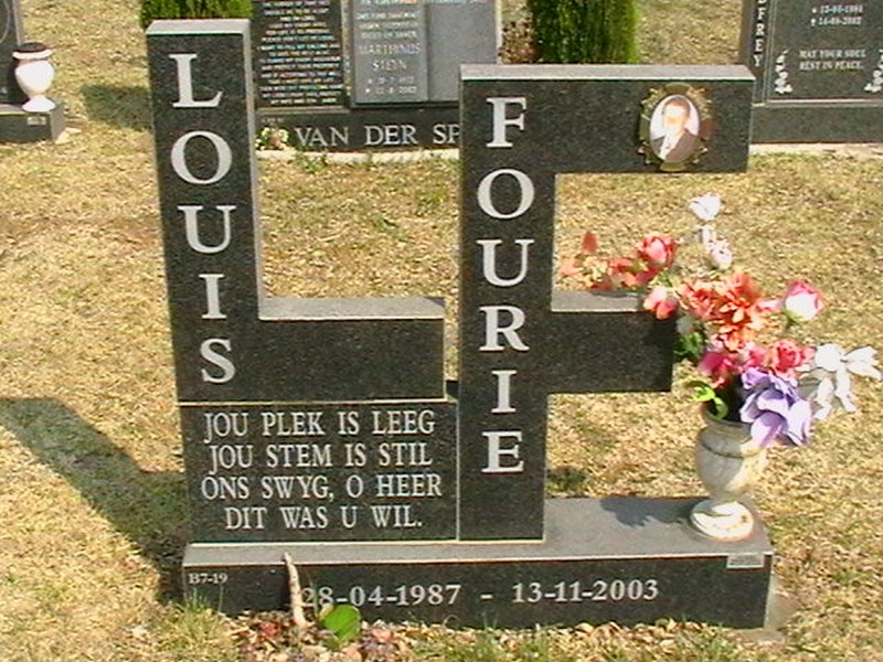 FOURIE Louis 1987-2003