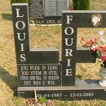 FOURIE Louis 1987-2003