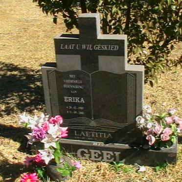 GEEL Erika 1955-2000 :: GEEL Laetitia