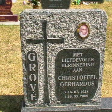 GROVÉ Christoffel Gerhardus 1928-2009