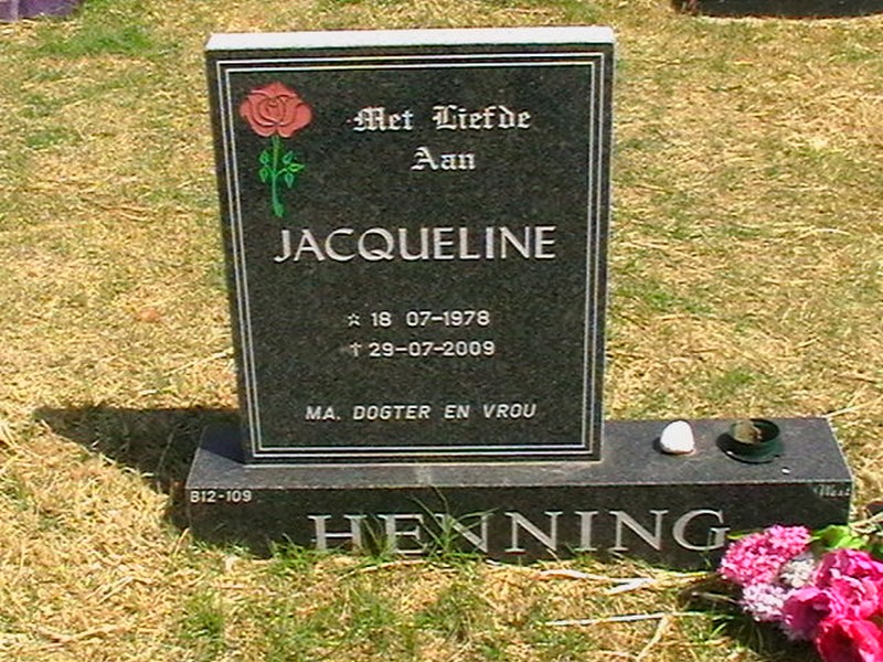 HENNING Jacqueline 1978-2009