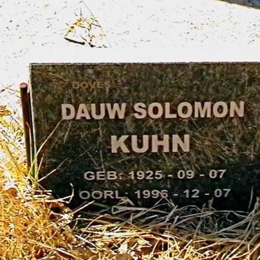 KUHN Dauw Solomon 1925-1996