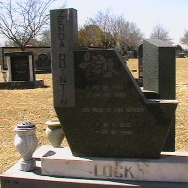 LOCK Zenda Quintin 1975-1995