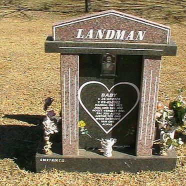 LANDMAN Baby 1925-2002