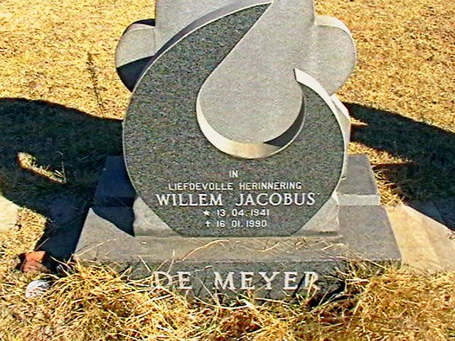 MEYER Willem Jacobus, de 1941-1990