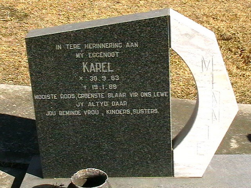 MINNIE Karel 1963-1989