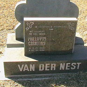 NEST Phillippus Cornelius, van der 1945-1994