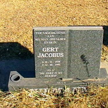 NIEMANN Gert Jacobus 1939-1991