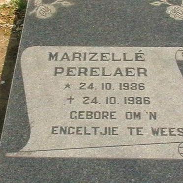 PERELAER Marizellé 1986-1986