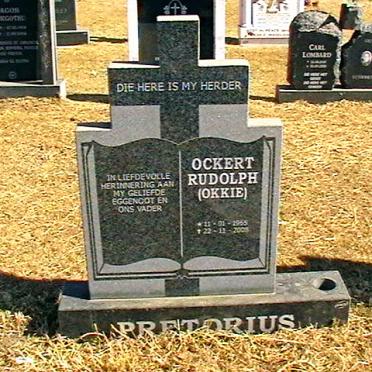 PRETORIUS Ockert Rudolph 1965-2003