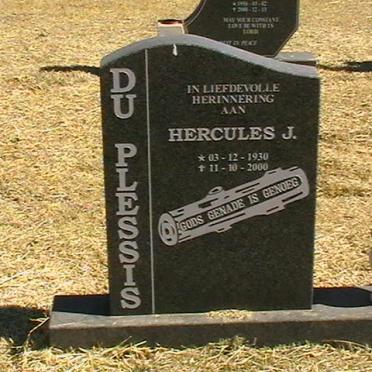 PLESSIS Hercules, du 1930-2000