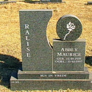 RALISE Abbey Maurice 1939-1997