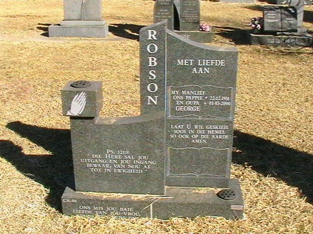 ROBSON George 1954-1999