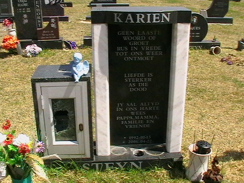 STEYN Karien 1992-2006