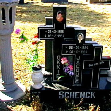 SCHENK Okkie 1958-1997 :: SCHENK Jacques 1984-1997