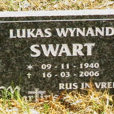 SWART Lukas Wynand 1940-2006