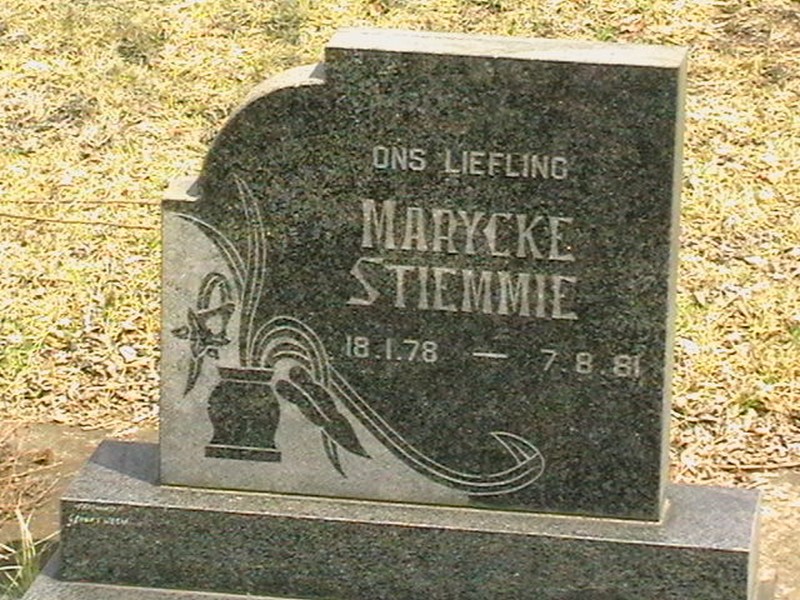 STIEMMIE Marycke 1978-1981