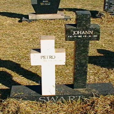SWART Johann 1952-2000 &amp; Petro 1954-2000