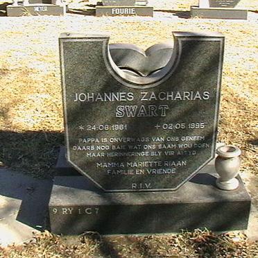 SWART Johan Zacharias 1961-1995