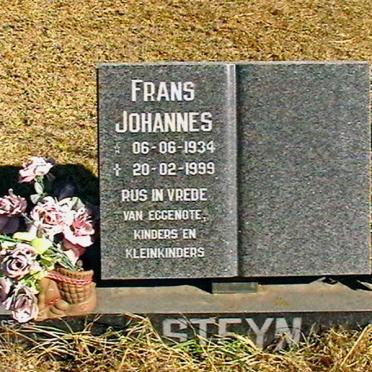STEYN Frans Johannes 1934-1999