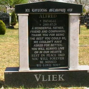VLIEK Alfred 1947-2005