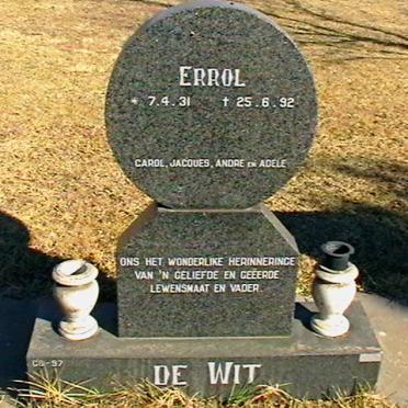 WIT Errol, de 1931-1992