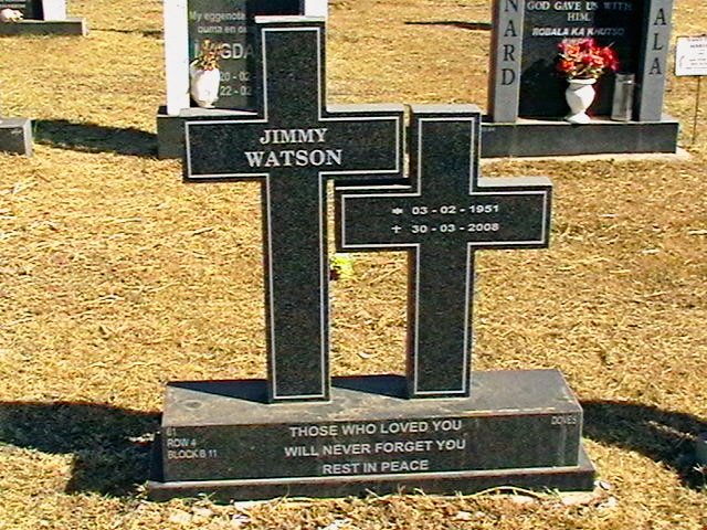 WATSON Jimmy 1951-2008