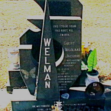 WELMAN Coert Nicolaas Jacobus 19??-1997