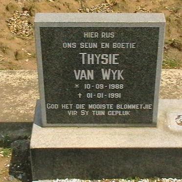WYK Thysie, van 1988-1991