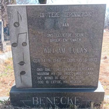 BENECKE William Lucas 1946-1973