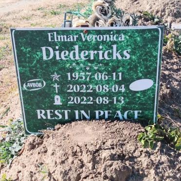 DIEDERICKS Elmar Veronica 1957-2022