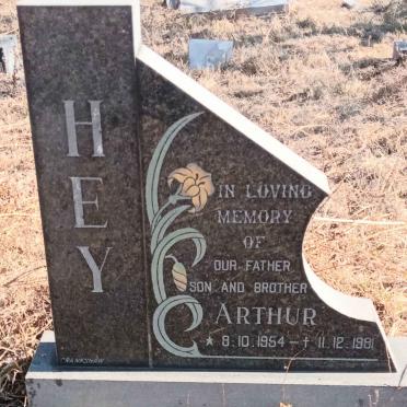 HEY Arthur 1954-1981