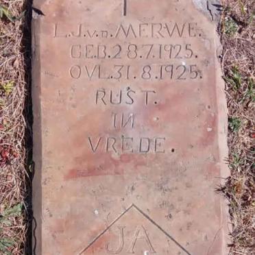 MERWE L.J., v.d. 1925-1925