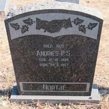 NORTJE Andries P.S. 1934-1957