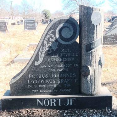 NORTJE Petrus Johannes Lodewikus Krafft 1928-1964