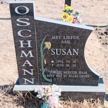 OSCHMANN Susan 1931-2010