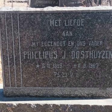 OOSTHUYZEN Phillipus J. 1899-1967