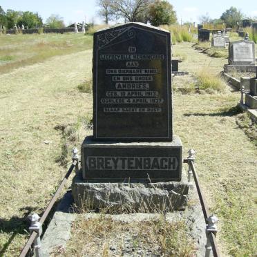 BREYTENBACH Andries 1913-1937