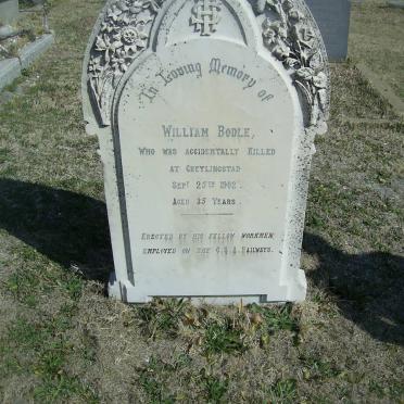 BODLE William  -1902