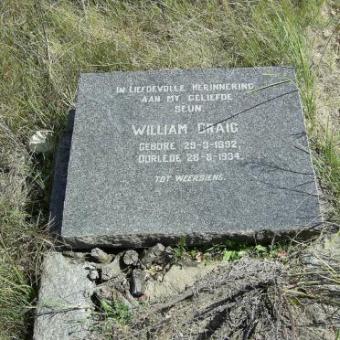 CRAIG William 1892-1934
