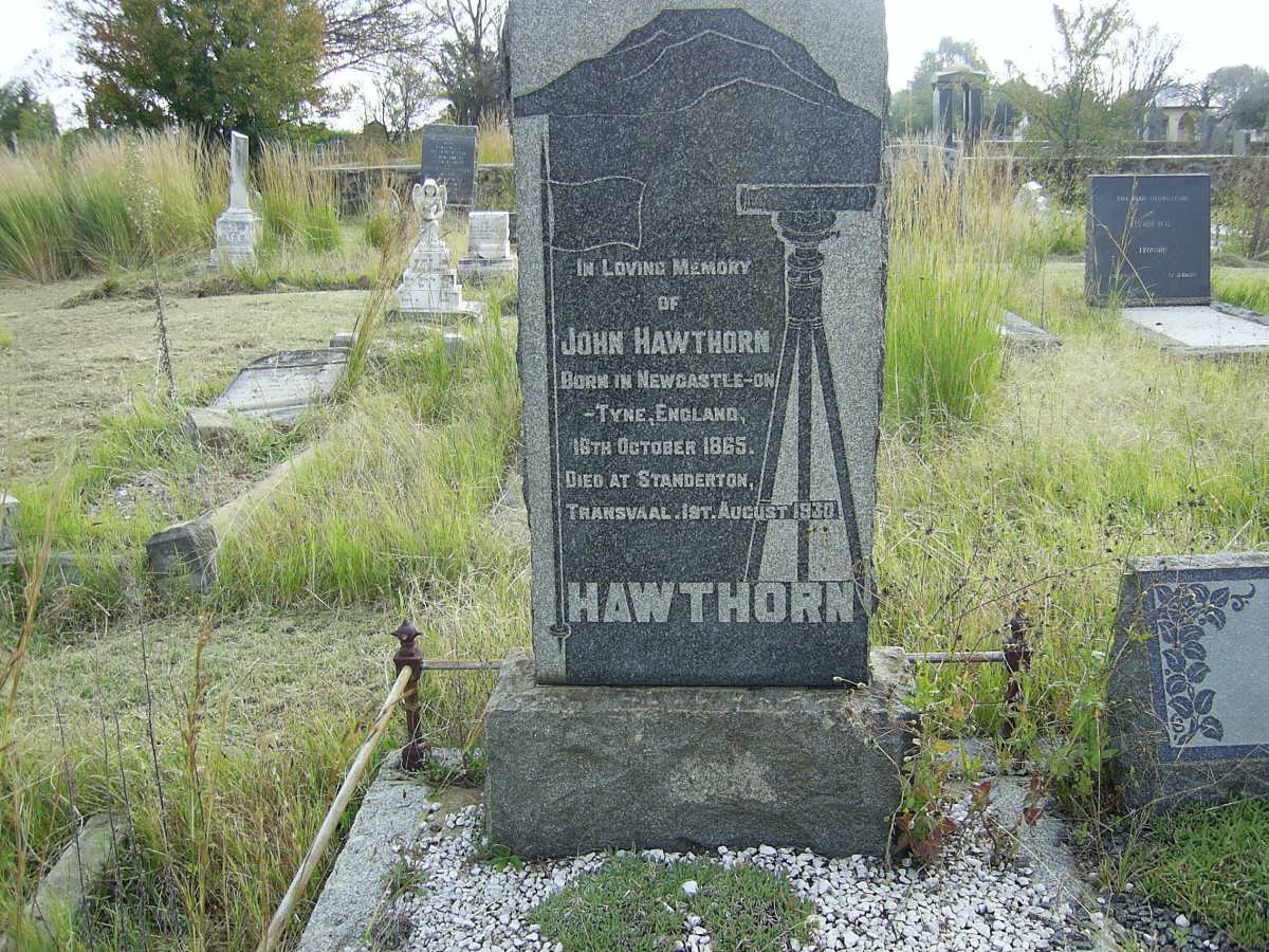 HAWTHORN John 1865-1930