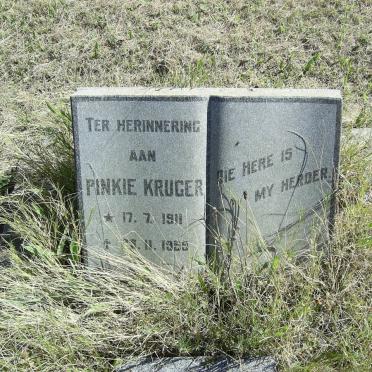 KRUGER Pinkie 1911-1955
