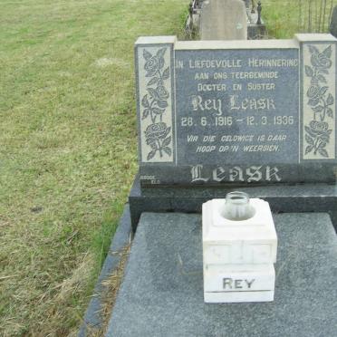 LEASK Rey 1916-1936