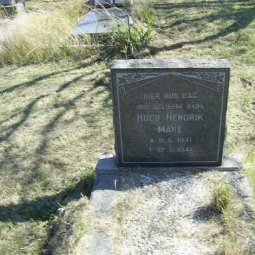 MARE Hugo Hendrik 1941-1941