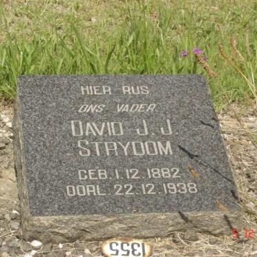 STRYDOM David J.J. 1882-1938