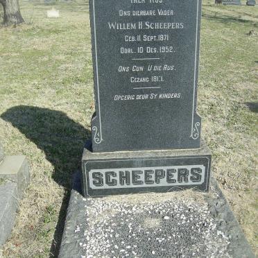 SCHEEPERS Willem H. 1871-1952