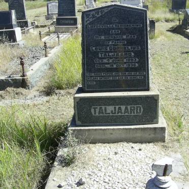 TALJAARD Louis Cornelius 1893-1938